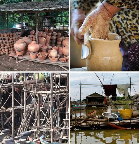 Poteries traditionnelles de Kampong Chhnang